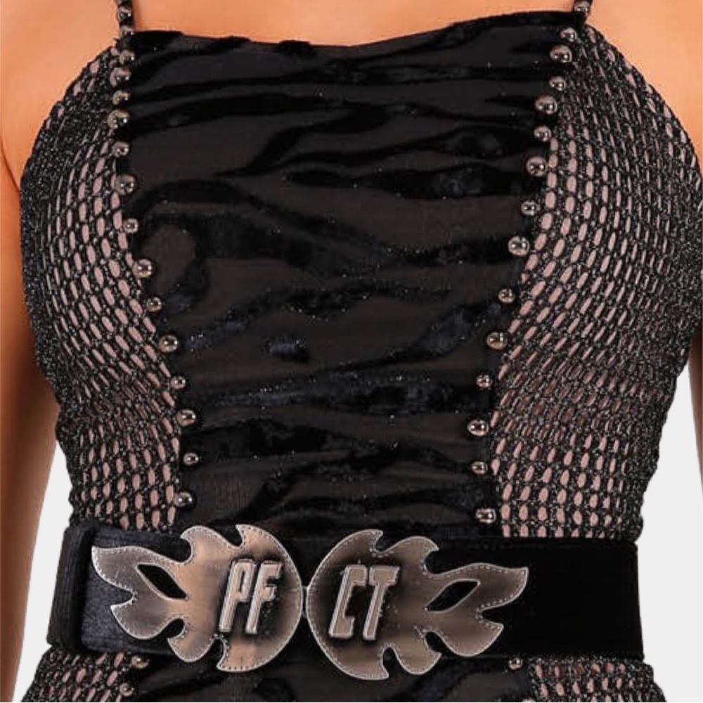 Studded Mini Dress - Picture 2 of 4